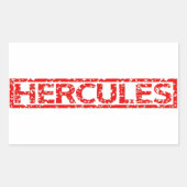 Hercules Stamp Rechthoekige Sticker (Voorkant)