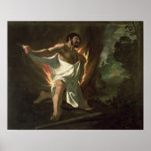 Hercules Tearing the Burning Robe, c.1634 Poster (Voorkant)