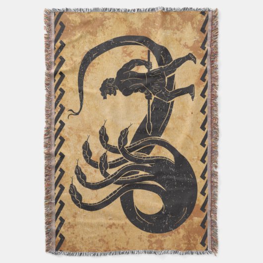 hercules tweede arbeid deken (Voorkant Verticaal)