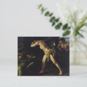Hercules vechten met de Lernaean Hydra Briefkaart (Staand voorkant)