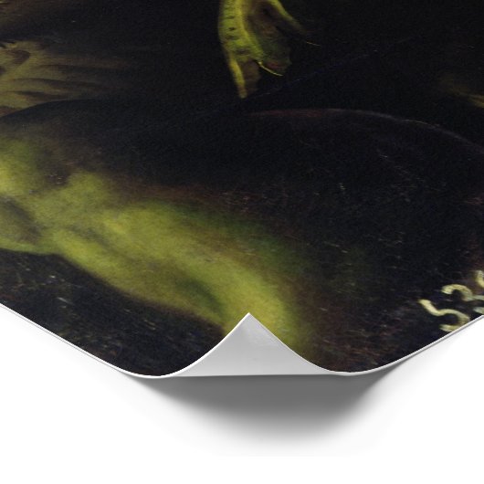 Hercules vechten met de Lernaean Hydra Poster (Hoek)