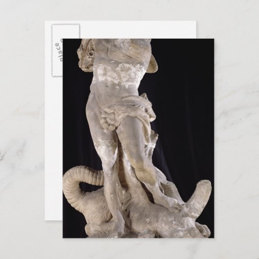 Hercules vechten tegen de Lernaean Hydra Briefkaart (Voorkant / Achterkant)