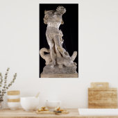Hercules vechten tegen de Lernaean Hydra Poster (Keuken)