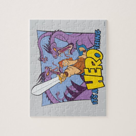 Hercules vs Hydra - It's a HERO Thing Jigsaw Puzzl Legpuzzel (Verticaal)