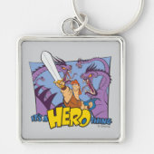 Hercules vs Hydra - It's a HERO Thing Keychain (Voorkant)