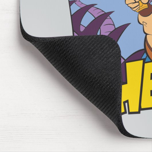 Hercules vs Hydra - It's a HERO Thing Mouse Pad Muismat (Hoek)