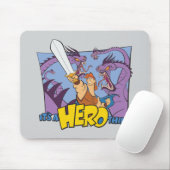 Hercules vs Hydra - It's a HERO Thing Mouse Pad Muismat (Met muis)