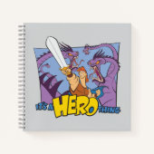 Hercules vs Hydra - It's a HERO Thing Notebook Notitieboek (Voorkant)