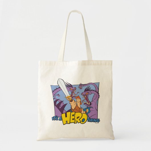 Hercules vs Hydra - It's a HERO Thing Tote Bag (Voorkant)