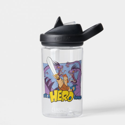 Hercules vs Hydra - It's a HERO Thing Water Bottle Waterfles (Links)