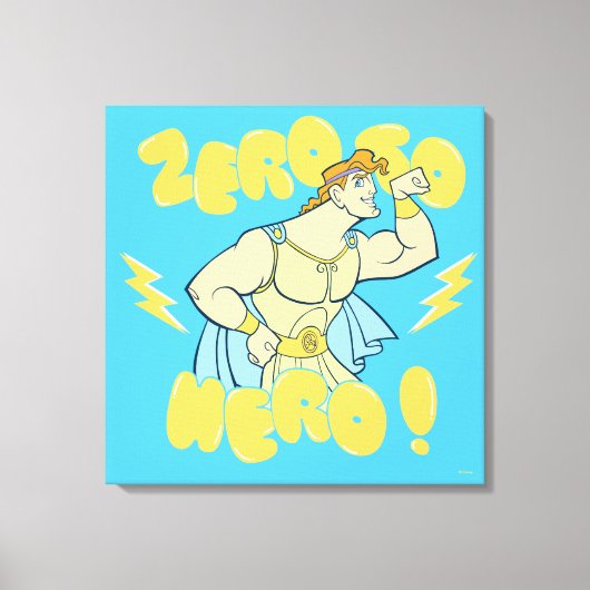 Hercules - Zero to Hero Canvas Print (Voorkant)