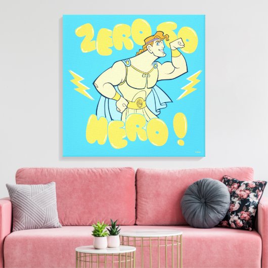 Hercules - Zero to Hero Canvas Print (Insitu (Woonkamer))
