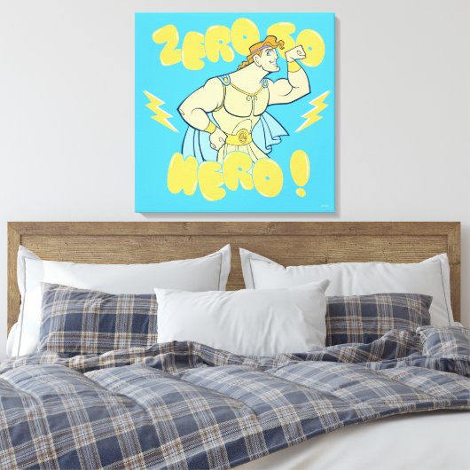 Hercules - Zero to Hero Canvas Print (Insitu (Slaapkamer))
