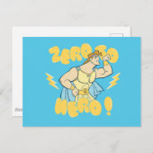Hercules - Zero to Hero Postcard Briefkaart (Voorkant / Achterkant)