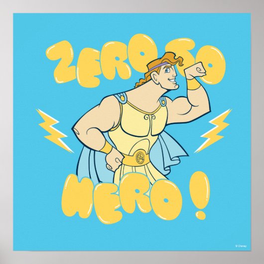 Hercules - Zero to Hero Poster (Voorkant)