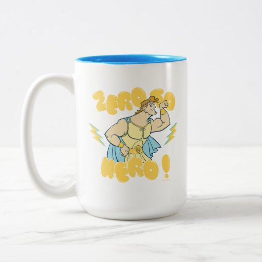 Hercules - Zero to Hero Two-Tone Coffee Mug Tweekleurige Koffiemok (Links)