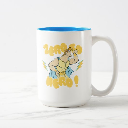 Hercules - Zero to Hero Two-Tone Coffee Mug Tweekleurige Koffiemok (Rechts)