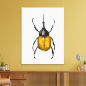 Herculeskever Canvas Afdruk (Insitu (Woonkamer))