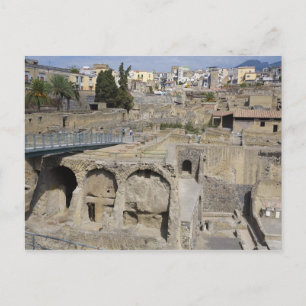Herculium, Ercolano, Campania, Italië Briefkaart