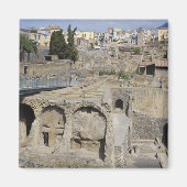 Herculium, Ercolano, Campania, Italië Magneet (Voorkant)