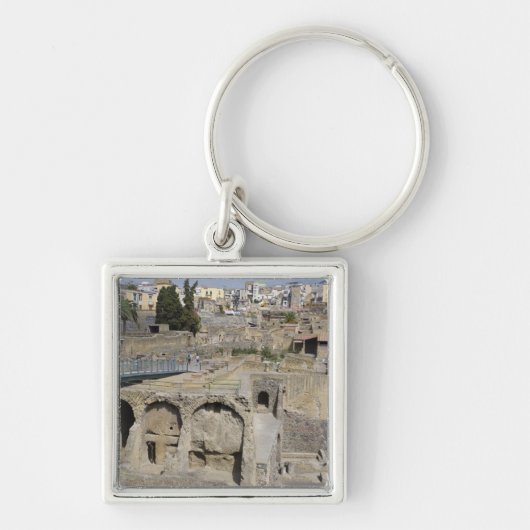 Herculium, Ercolano, Campania, Italië Sleutelhanger (Voorkant)