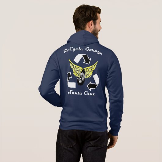 Hercyclus Garage Hoody (Achterkant volledig)