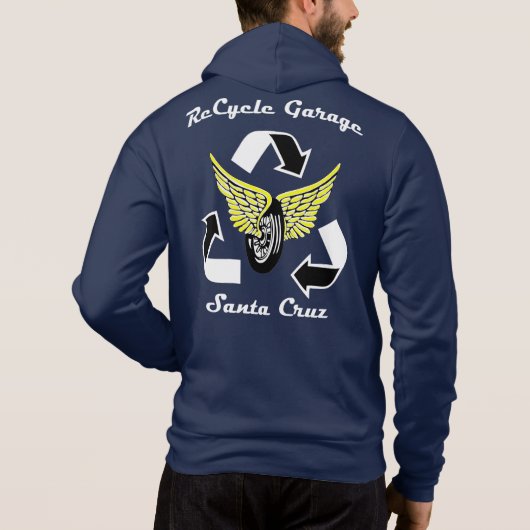 Hercyclus Garage Hoody (Achterkant)
