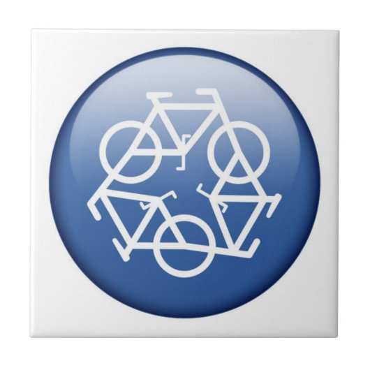 Hercycluskeramische Tegel Tegeltje (Voorkant)