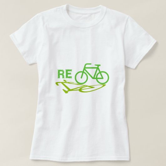 Hercyclusontwerp van de bike t-shirt (Design voorkant)