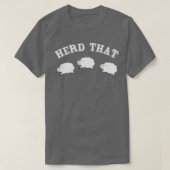 Herd dat boeren schapenlammeren koken t-shirt (Design voorkant)