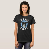 Herd dat de grens van de eigenaar van de collie Co T-shirt (Voorkant volledig)