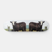 Herd Immuniteit Koe Talk Persoonlijk Skateboard (Horizontaal)