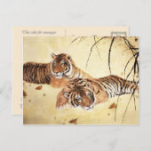 Herd kamelen, klassieke Chinese kunst Briefkaart (Voorkant / Achterkant)