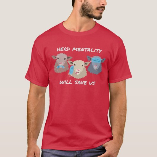 Herd Mentality T-shirt (Voorkant)