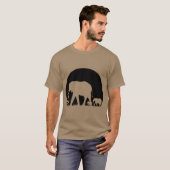 Herd of elephants boy funny t-shirt (Voorkant volledig)