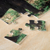 Herd of Elephants in a african field Legpuzzel (Zijkant)