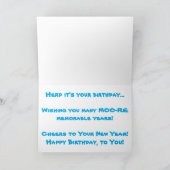 "Herd of Koeien" Kaart op de geboorte (Binnen)