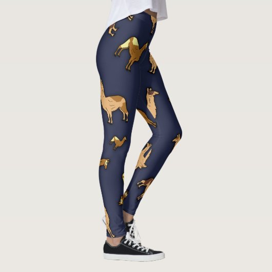 Herd of Llamas Design Leggings (Rechts)