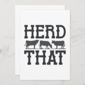 Herd That Bedankkaart (Voorkant / Achterkant)