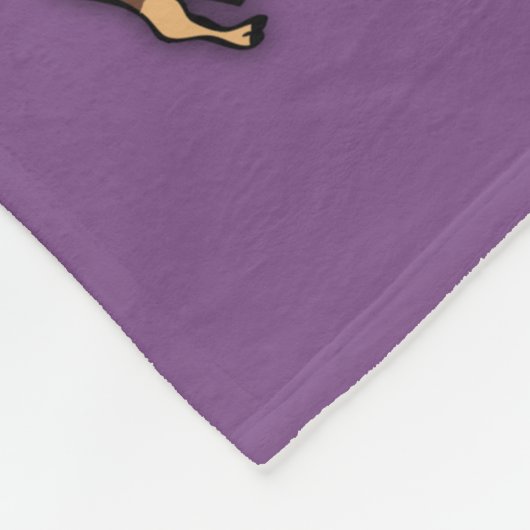 Herd van Llamas Fleece Deken (Hoek)