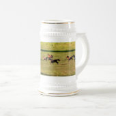 Herd van paarden lopen op een Ranch Equine-foto Bierpul (Voorkant rechts)