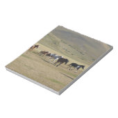 Herd van paarden notitieblok (Linkerzijde)
