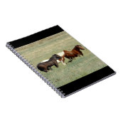 Herd van wilde paarden notitieboek (Rechterzijde)