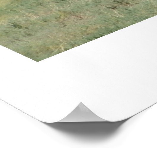 Herd van wilde paarden poster (Hoek)