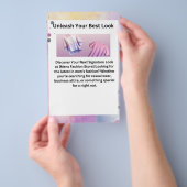 Herdefinieer je stijl met deze flyer (Hand)