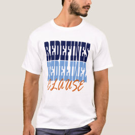 Herdefinieert clausule in Cobol Programming T-shirt