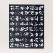 Herdefiniëren van vrouwen puzzel legpuzzel (Verticaal)