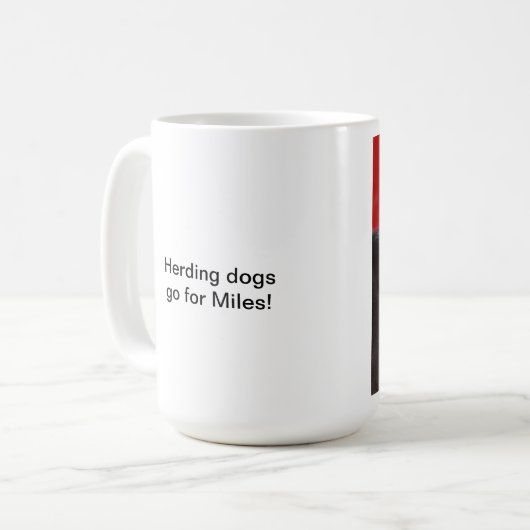 Herdehonden gaan naar Miles Koffiemok (Voorkant links)