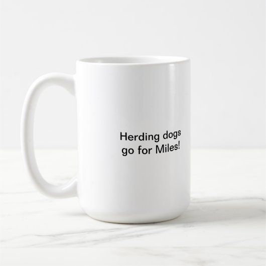 Herdehonden gaan naar Miles Koffiemok (Links)