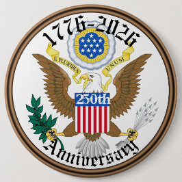 Herdenk 250 jaar Amerikaanse vrijheid Ronde Button 6,0 Cm